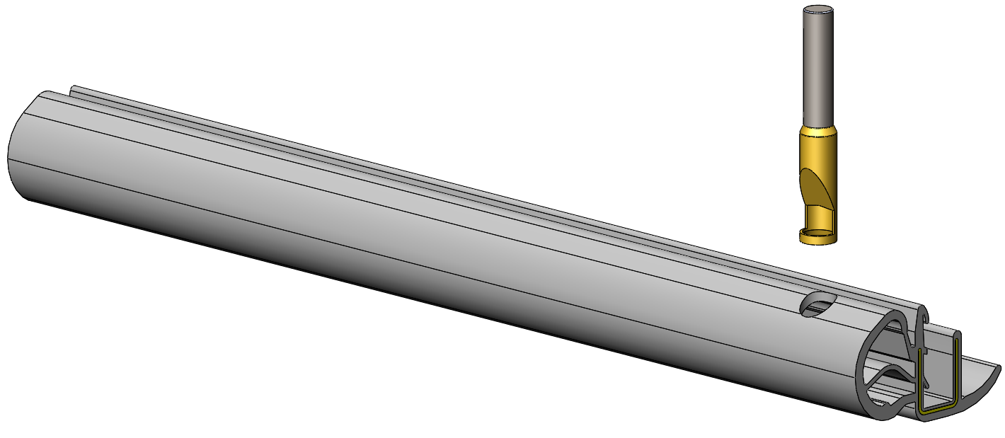Rubber drill sales bit